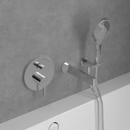 Villeroy & Boch Dawn bateria wannowo-prysznicowa podtynkowa chrom TVS10635311061