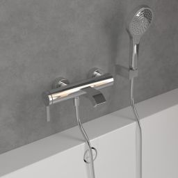 Villeroy & Boch Dawn bateria wannowo-prysznicowa ścienna chrom TVT10650115261
