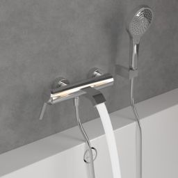 Villeroy & Boch Dawn bateria wannowo-prysznicowa ścienna chrom TVT10650115261