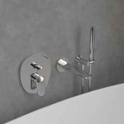 Villeroy & Boch Antao bateria wannowo-prysznicowa podtynkowa chrom TVT11100100061