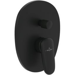 Villeroy & Boch Antao bateria wannowo-prysznicowa podtynkowa czarna TVT111001000K5
