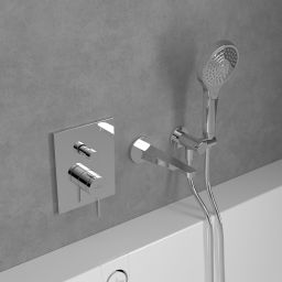 Villeroy & Boch Conum bateria wannowo-prysznicowa podtynkowa chrom TVT12700100061