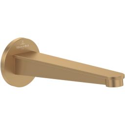 Villeroy & Boch Conum wylewka do baterii wannowa złoty szczotkowany TVT12700300076