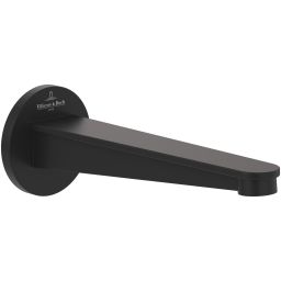 Villeroy & Boch Conum wylewka do baterii wannowa czarny mat TVT127003000K5