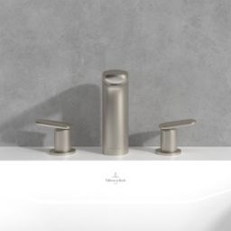 Villeroy & Boch Antao bateria umywalkowa stojąca nikiel TVW11100100064