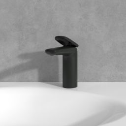 Villeroy & Boch Antao bateria umywalkowa stojąca czarna TVW111003000K5