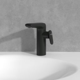 Villeroy & Boch Antao bateria umywalkowa stojąca czarna TVW111004000K5