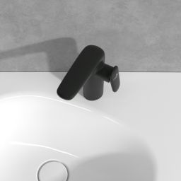 Villeroy & Boch Antao bateria umywalkowa stojąca czarna TVW111004000K5