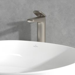 Villeroy & Boch Antao bateria umywalkowa stojąca nikiel TVW11100500064