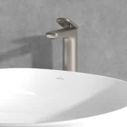 Villeroy & Boch Antao bateria umywalkowa stojąca nikiel TVW11100500064