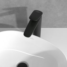 Villeroy & Boch Antao bateria umywalkowa stojąca czarna TVW111005000K5