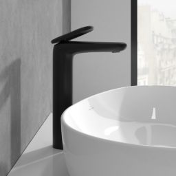 Villeroy & Boch Antao bateria umywalkowa stojąca czarna TVW111005000K5
