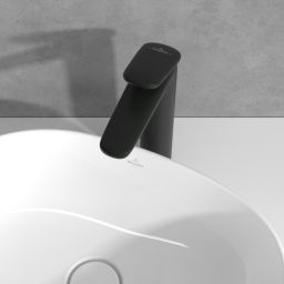 Villeroy & Boch Antao bateria umywalkowa stojąca czarna TVW111005000K5