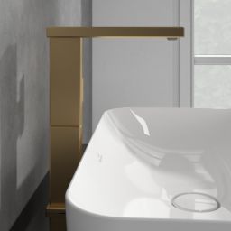 Villeroy & Boch Mettlach bateria umywalkowa stojąca złota TVW12600300076