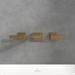 Villeroy & Boch Mettlach bateria umywalkowa podtynkowa złota TVW12600400076