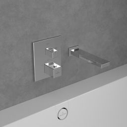 Villeroy & Boch Mettlach wylewka do baterii wannowej chrom TVW12600500061