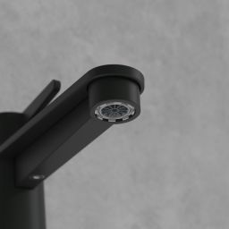 Villeroy & Boch Conum bateria umywalkowa stojąca wysoka czarny mat TVW127005000K5