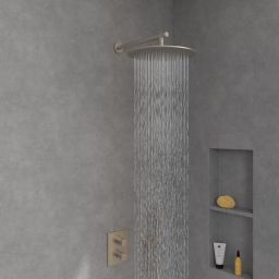 Villeroy & Boch Universal Showers deszczownica 35 cm okrągła nikiel szczotkowany TVC00000300064