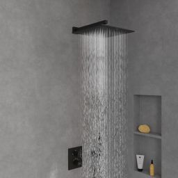 Villeroy & Boch Universal Showers deszczownica 35 cm kwadratowa czarny mat TVC000006000K5