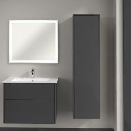 Villeroy & Boch Finero szafka 40x35x155 cm boczna wisząca szara C53201FP