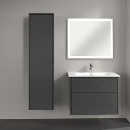 Villeroy & Boch Finero szafka 40x35x155 cm boczna wisząca szara C53200FP
