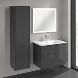 Villeroy & Boch Finero szafka 40x35x155 cm boczna wisząca szara C53200FP
