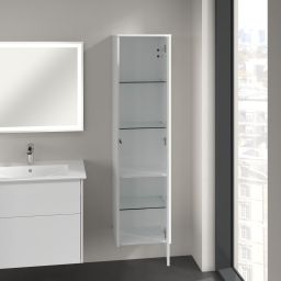 Villeroy & Boch Finero szafka 40x35x155 cm boczna wisząca biała C53201DH