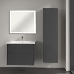 Villeroy & Boch Finero szafka 40x35x155 cm boczna wisząca szara C53201FP