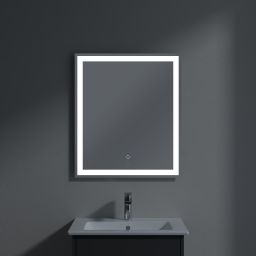 Villeroy & Boch Finero umywalka z szafką 60 cm i lustrem zestaw meblowy glossy grey S00300FPR1