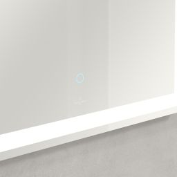 Villeroy & Boch Finero umywalka z szafką 60 cm i lustrem zestaw meblowy glossy grey S00300FPR1