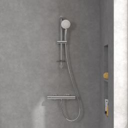 Villeroy & Boch Universal Showers zestaw prysznicowy ścienny chrom TVS10900400061