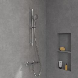 Villeroy & Boch Verve Showers zestaw prysznicowy ścienny Z- chrom TVS10900700061