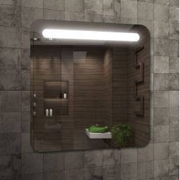 Venti Malmo lustro 60x60 cm kwadratowe z oświetleniem