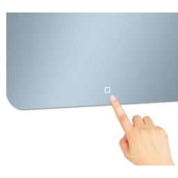 Venti Malmo lustro 60x60 cm kwadratowe z oświetleniem