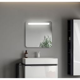 Venti Malmo lustro 60x60 cm kwadratowe z oświetleniem