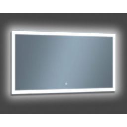 Venti Nicola lustro 120x60 cm prostokątne z oświetleniem