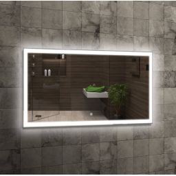 Venti Nicola lustro 120x60 cm prostokątne z oświetleniem