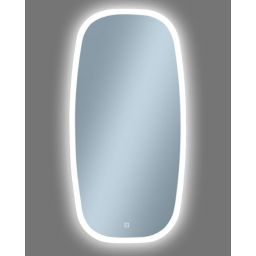 Venti Breza lustro 45x90 cm prostokątne z oświetleniem