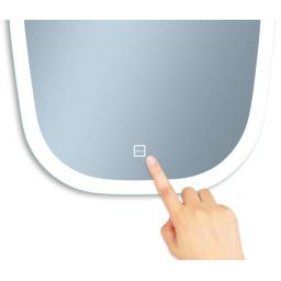 Venti Breza lustro 45x90 cm prostokątne z oświetleniem