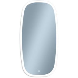 Venti Breza lustro 45x90 cm prostokątne z oświetleniem