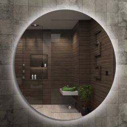 Venti Koło Led lustro 100 cm okrągłe z oświetleniem