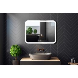 Venti Prima lustro 80x60 cm poziome z podświetleniem