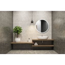 Venti Ring 80 lustro 80x80 cm okrągłe z oświetleniem