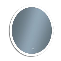 Venti Ring lustro 60x60 cm okrągłe z oświetleniem