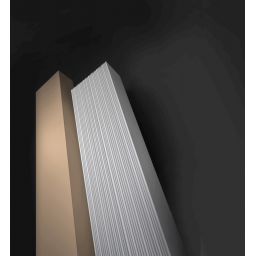 Kermi Bryce grzejnik dekoracyjny 200x15 cm podłączenie dolne biały D2N1120150801XK