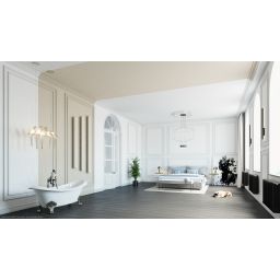 Kermi Beams grzejnik dekoracyjny 200x15 cm podłączenie dolne biały D1N1020150801XK