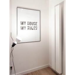 Kermi Beams grzejnik dekoracyjny 180x32 cm podłączenie dolne biały D1N1018320101XK