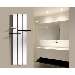 Kermi Beams grzejnik dekoracyjny 180x49 cm podłączenie dolne biały D1N1018490101XK