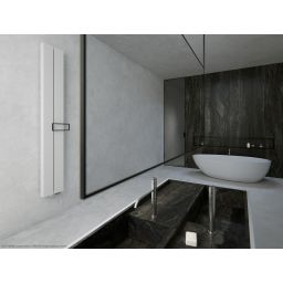 Kermi Beams grzejnik dekoracyjny 180x49 cm podłączenie dolne biały D1N1018490101XK
