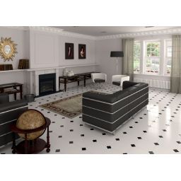 Vives Monocolor płytka ścienno-podłogowa 6,7x6,7 cm czarna